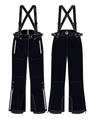 Новые модные водонепроницаемые ветрозащитные лыжные брюки с высокой талией